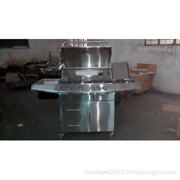 5burners Outdoor Kitchen Gas BBQ (CE approved)